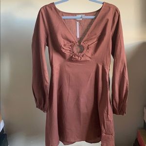 NWT ASOS Cotton And Linen Dress